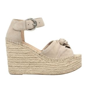 SALE MARC FISHER SUEDE PLATFORM ESPADRILLE SANDALS